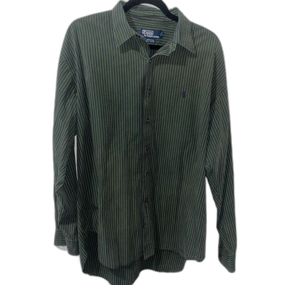 Green Polo Ralph Lauren Button Up Marlowe Men's size XL